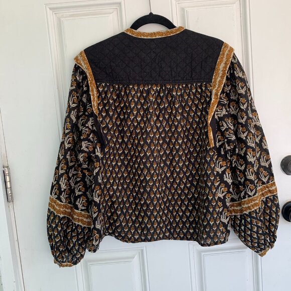 Louise Misha Jane Blouse, Black, XS (34) - Picture 4 of 16